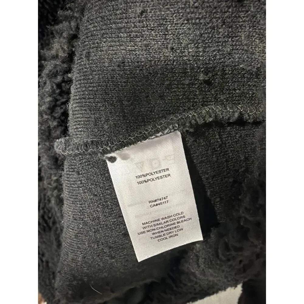 RedHead Sherpa Pullover Gray Snap Neck Cozy Outdoor Fleece Large - Picture 5 of 5